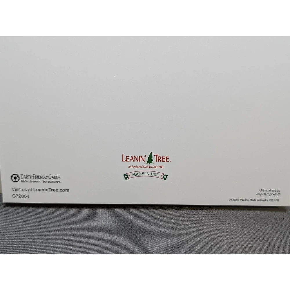 Leanin Tree C72004 Pig Bulldog Christmas Cards 8 with Envelopes Partial Box